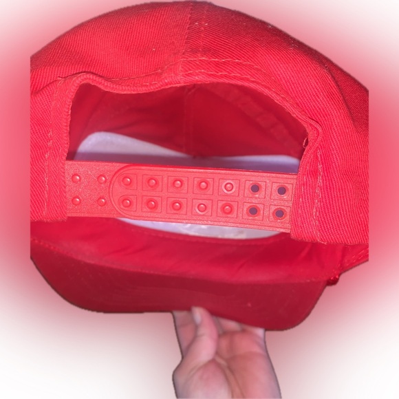 Vintagecore Coca-Cola Coke Red Trucker Flat Bill Snap Back Hat Cap Grandpa OS KC - Picture 2 of 6